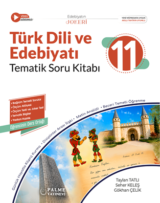 Resim PALME 11.SINIF JOKER TÜRK DİLİ VE EDEBİYATI TEMATİK SORU