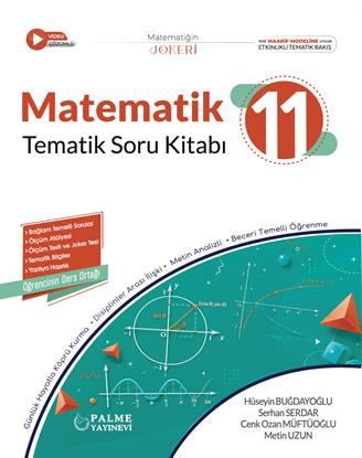 Resim PALME 11.SINIF JOKER MATEMATİK TEMATİK SORU KİTABI