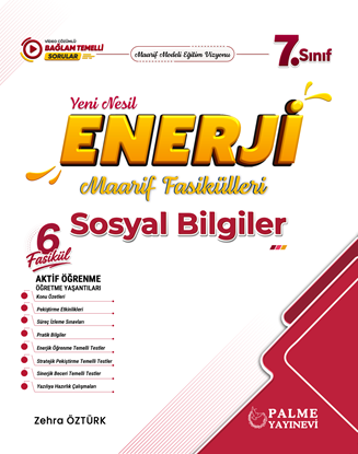 Resim Palme 7.Sınıf Enerji Sosyal Bilgiler Yeni Nesil Maarif Fasikülleri (6 Fasikül)